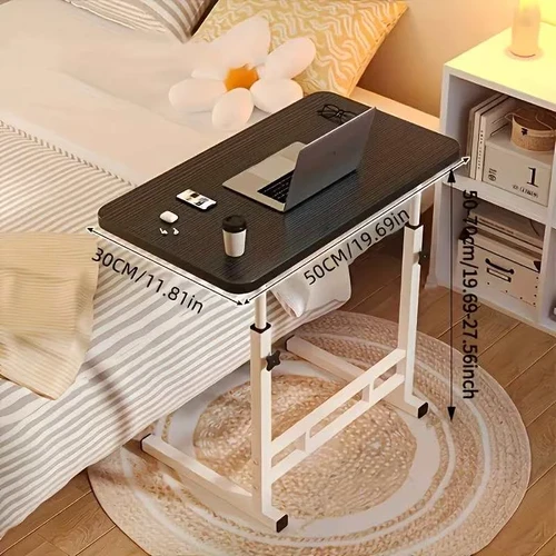 Tvirtas metalinis stalas su reguliuojamu aukščiu