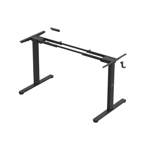 Reguliuojamo aukščio stalas Mark Adler Xeno 4.5, Juoda, 82 × 13 × 36 cm - Darbo stalai