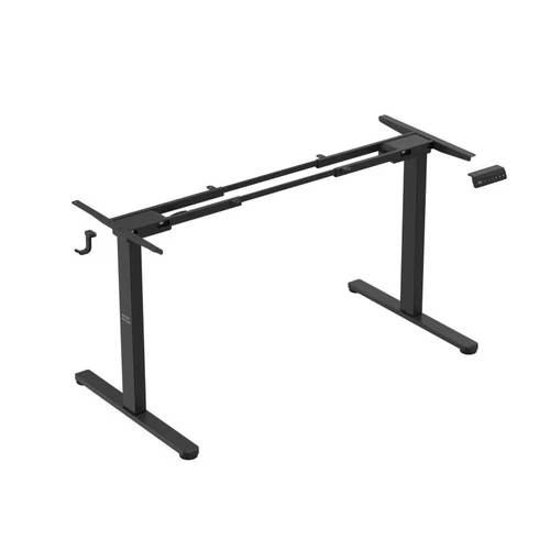 Reguliuojamo aukščio stalas Mark Adler Xeno 4.5, Juoda, 82 × 13 × 36 cm - Darbo stalai