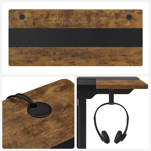 Elektrinis stalas su tyliu aukščio reguliavimu