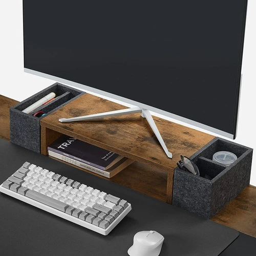 Vintažinio dizaino stalas su plieno konstrukcija