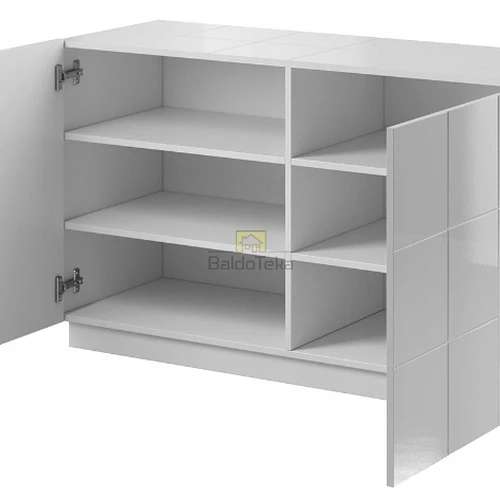 Stalas su papildomomis kojelėmis ir cokoliu