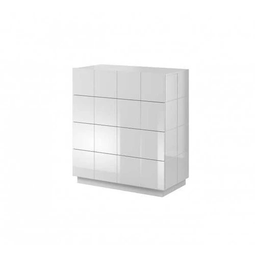 REJA 4SZ komoda balta blizgi