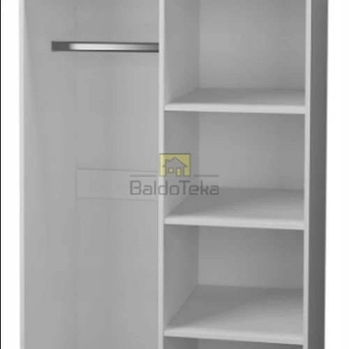 Juoda matinė spinta su veidrodžiu – tobula tvarkingumo idėja