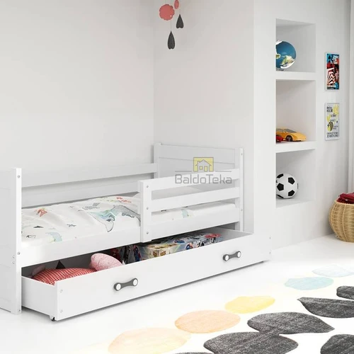 Vaikiška lova su patalynės dėže ir 70 kg apkrova – idealus sprendimas jūsų vaikui