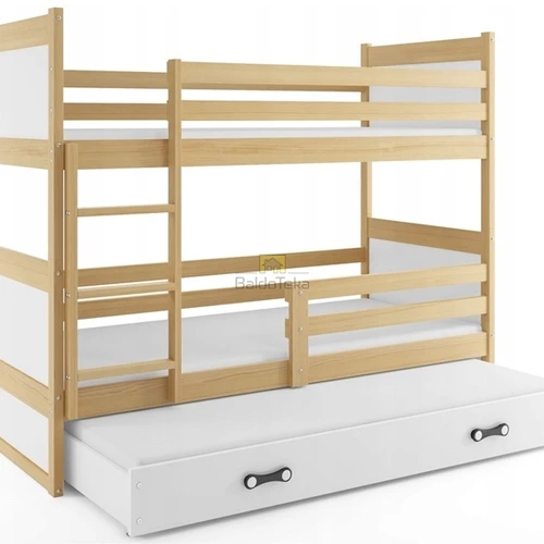 Natūrali pušis ir MDF – tvirtas ir patvarus vaikiškos lovos rinkinys