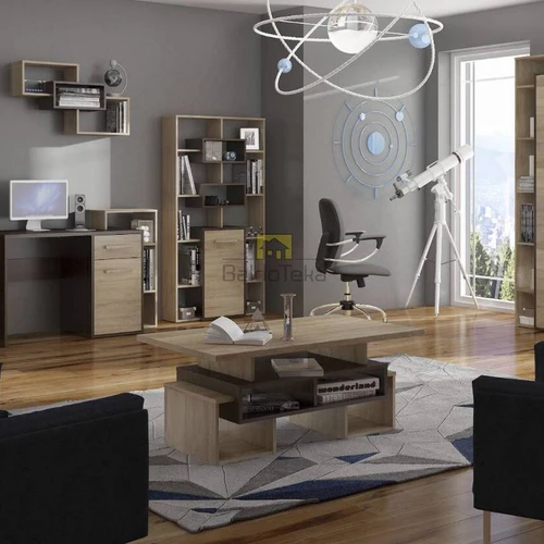 Stilinga spinta su pasirinktine spalva, 55 cm gylio