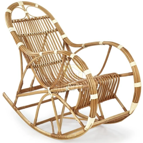 Patogus supamasis krėslas ROCCO – natūrali medžio spalva, vytelės