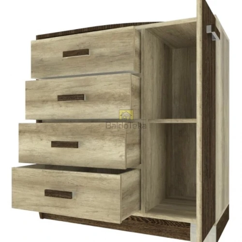 Erdvi spintelė su moderniu dizainu