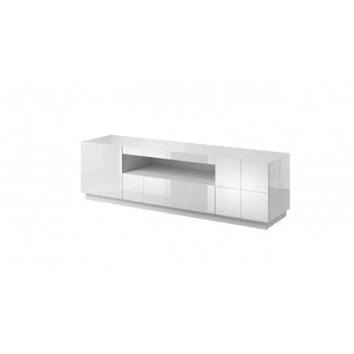 RTV komodas REJA balta blizgi