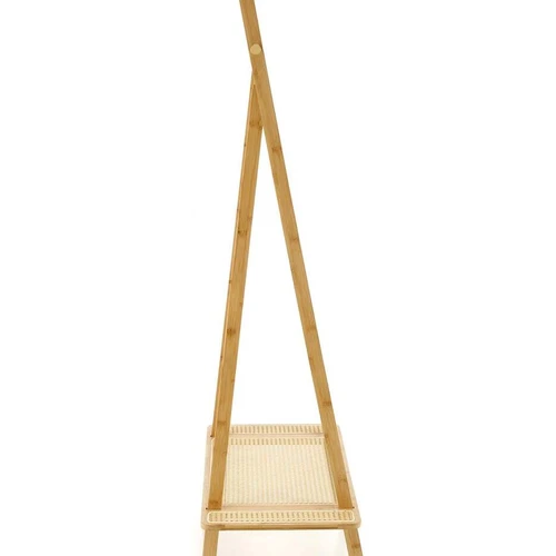 Natūralios spalvos kėdė iš bambuko masyvo