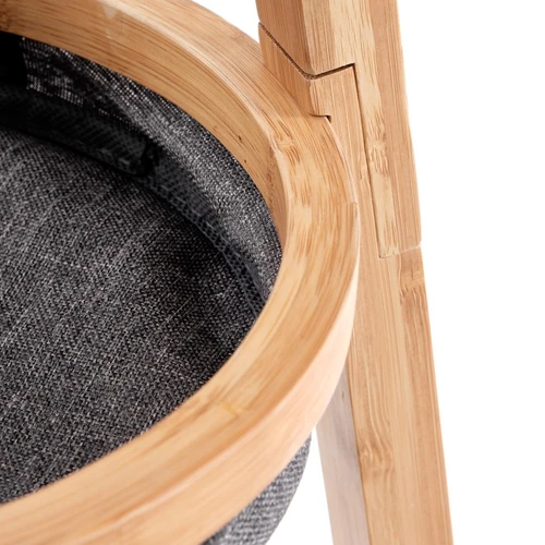 Stilingi natūralaus bambuko baldai 52x52x177 cm