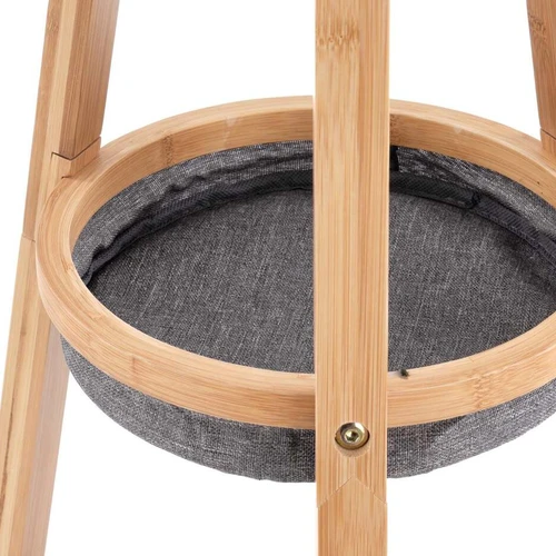 Tvirti ir patvarūs bambuko medžio masyvo baldai 52x52x177 cm