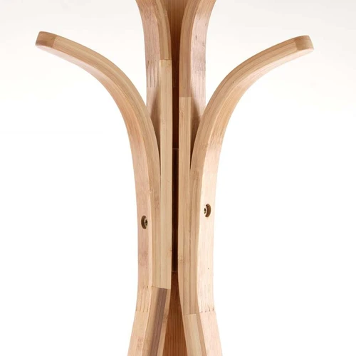 Elegantiški natūralaus bambuko spalvos baldai 52x52x177 cm