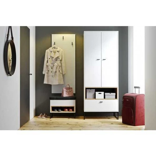 Tvirtas 16 mm baldų plokštės stovas su ABS apvadu