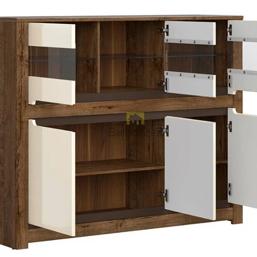 Moderni spinta su apšvietimu ir perliniu blizgesiu