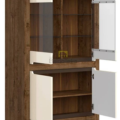 Modern LMDF/PVC Wardrobe with Optional Lighting
