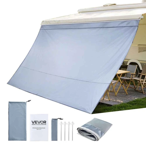 RV markizės uždanga VEVOR E1-S, Skirta 4 m markizei, 2 × 3,7 m