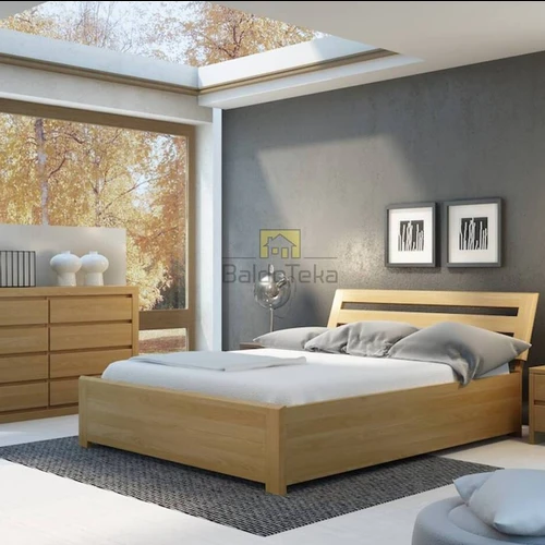 Elegantiškas buko medžio stalas – 150x45x41 cm