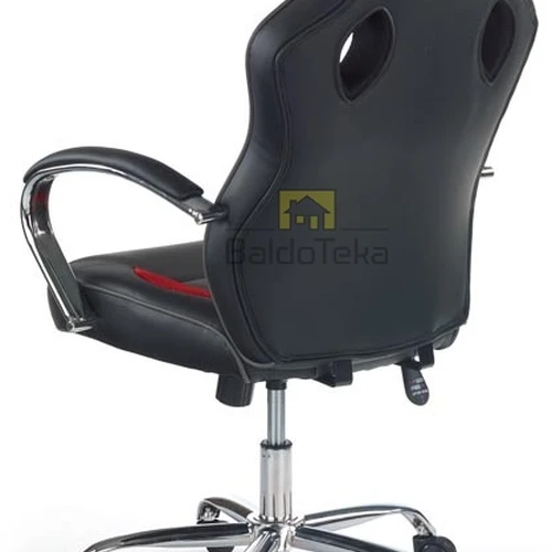 Stilingas juodos, raudonos ir pilkos spalvų sofos staliukas su 110 kg apkrova