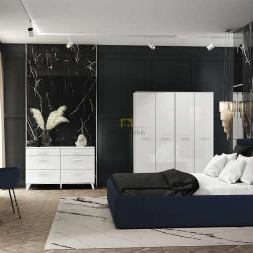 Moderni balta spinta su LMDP/ABS medžiaga