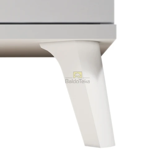 Stylingas baltas spintos modulis su tylaus uždarymo sistema