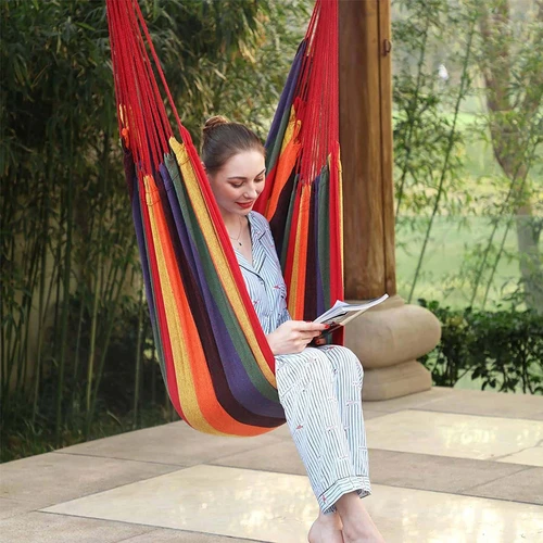 Kompaktiška ir lengva SONGMICS pakabinama kėdė