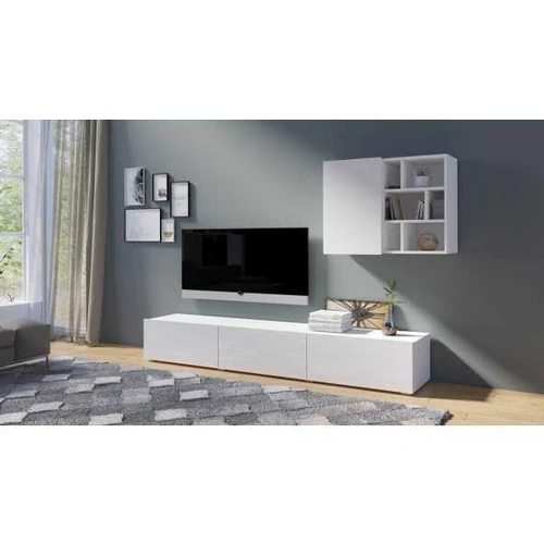 Sekcija AKSEL 09 (P240xA140xG40) blizgi balta