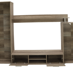 Praktiška medžio drožlių plokštės sekcija