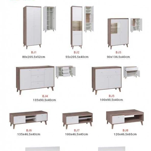 Komoda BJ3 iš laminuotos plokštės