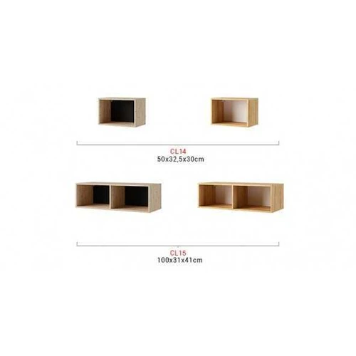 Komodos ir lentynos komplektu arba atskirai