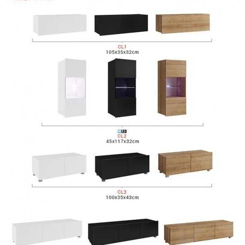 Baldai spalvų variacijomis