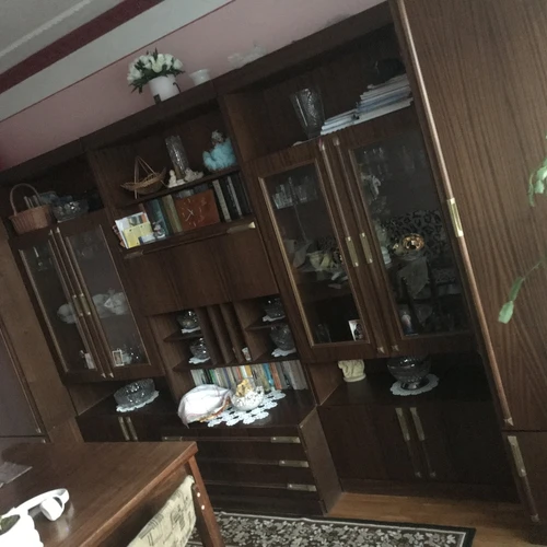 Stilinga sekcija su apšvietimu – tinka bet kuriam kambariui