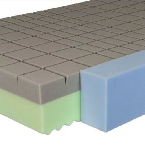 Kelių sluoksnių čiužinys, prisitaikantis prie kūno formos