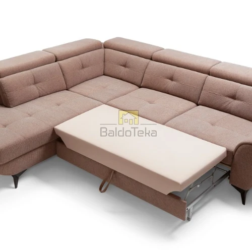 Lova su patalynės dėže ir minkšta galvos atrama