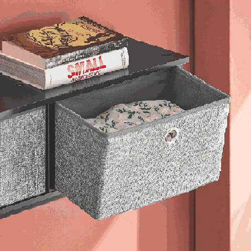 Sieninė drabužių kabykla 100x20x30cm., juodos/pilkos spalvos - Rūbų kabyklos