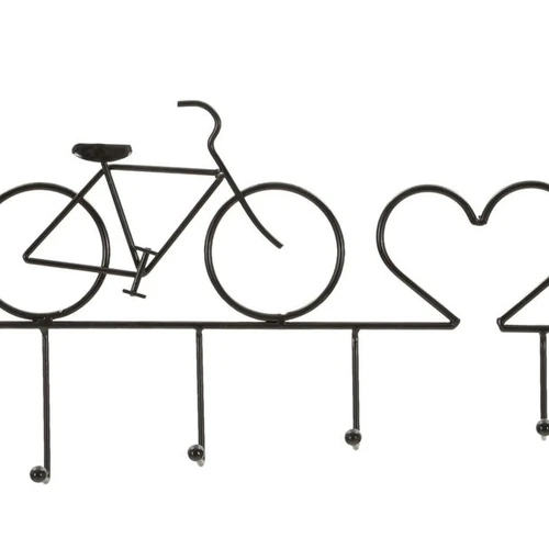 Sieninė drabužių kabykla Bicycle, 59 × 26,5 × 3,2 cm