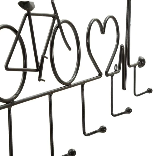 Sieninė drabužių kabykla Bicycle, 59 × 26,5 × 3,2 cm - Rūbų kabyklos
