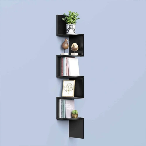 Praktiška knygų lentyna su daug vietos