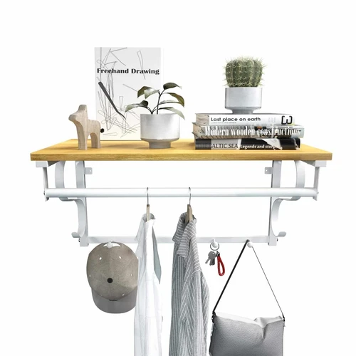 VASAGLE sieninė kabykla 60x30 cm