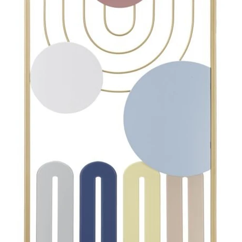 Sieninis dekoratyvinis skydas Colorful A, 37 × 84 × 2 cm