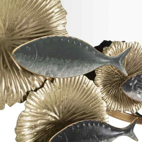 Sieninis veidrodis FISH, Įvairiaspalvė, 88,9 × 65,4 × 7,6 cm - Veidrodžiai