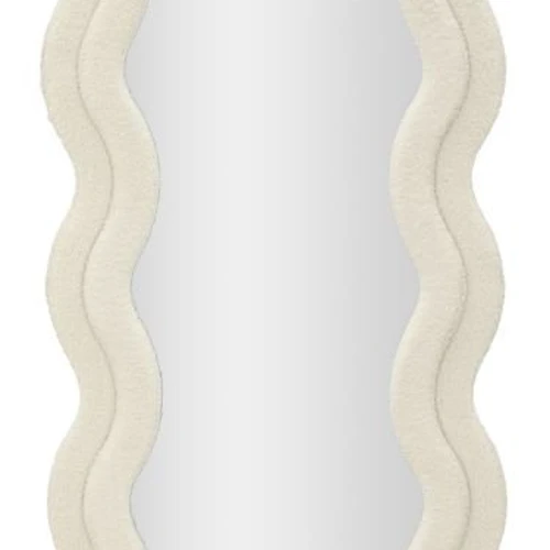 Sieninis veidrodis Teddy, Smėlio, 40 × 160 × 4 cm