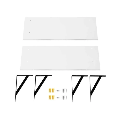 Lengvai montuojamos metalinės-medinės lentynos – puikus sprendimas mažiems namams