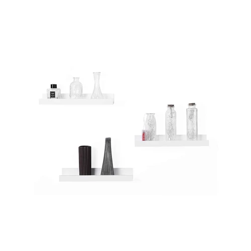 Tvirtos MDF lentynos – 3 vnt. komplekte su montavimo krepšiu