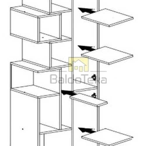 Aukšta 190 cm spinta, tinka bet kokiam interjerui