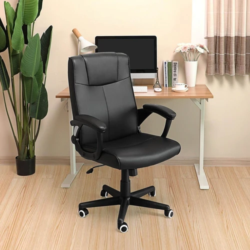 Biuro kėdė su reguliuojamu atlošu ir sėdyne