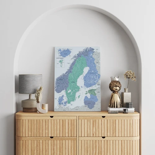 Vandens pagrindo laku dengti žemėlapiai – spalvos išlieka iki 100 metų