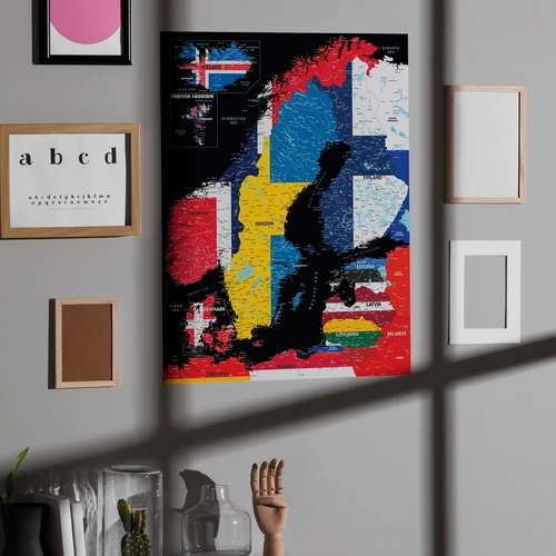 Kruopščiai pagaminti žemėlapiai Lietuvoje