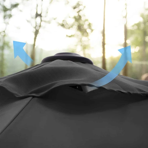 Stable 6-Rib Structure for Wind Resistance